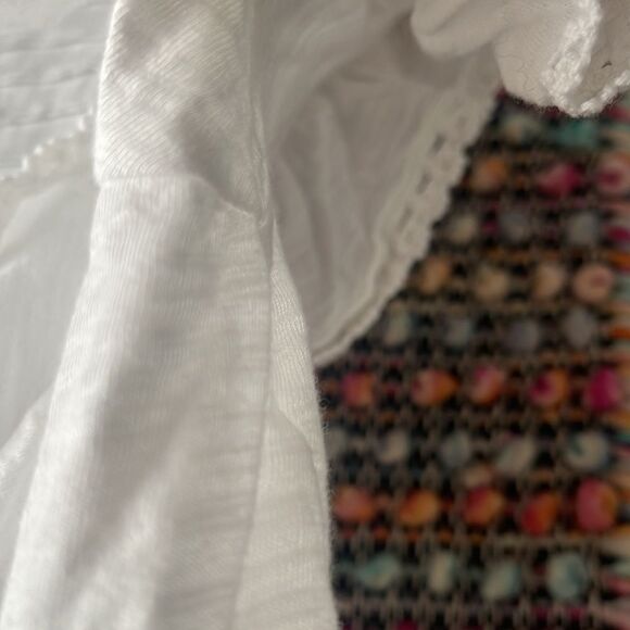 Free People embroidery top.  Like new worn one time. - Picture 6 of 7